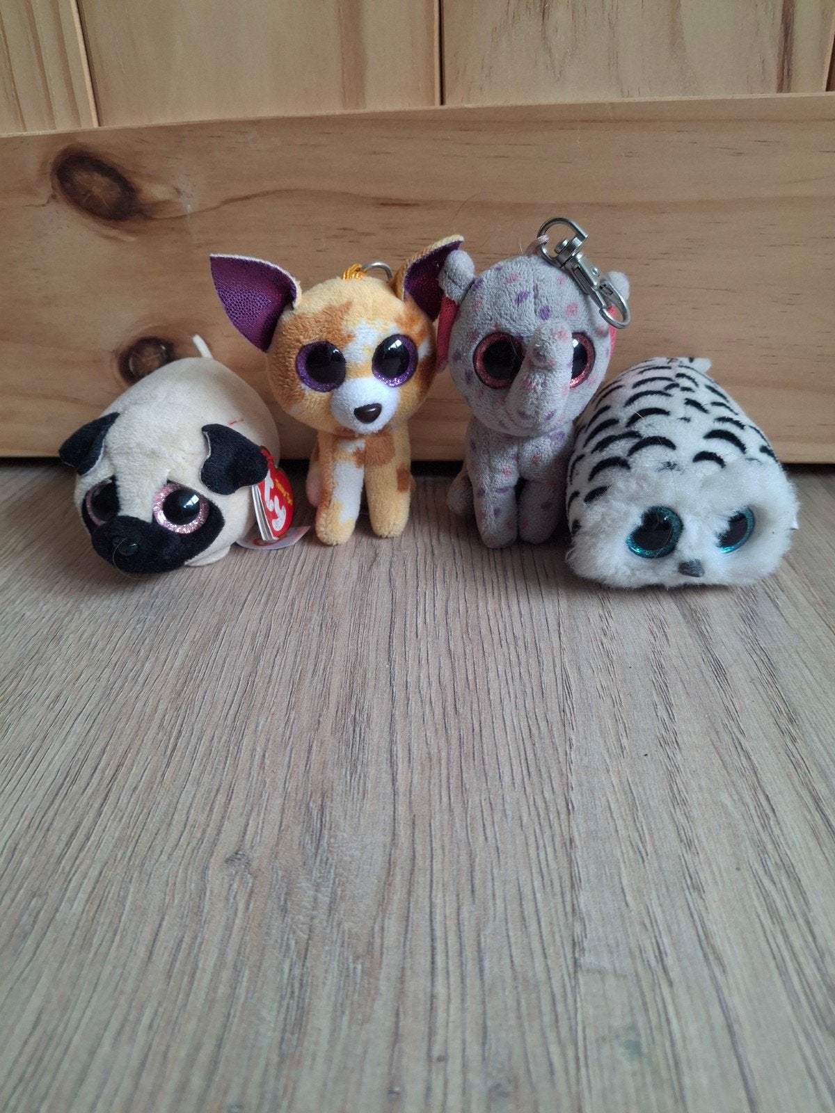 Ty Beanie Boo's knuffels en sleutelhangers, Meerkleurig, Klein (minder dan 20 cm), Ty, Hond