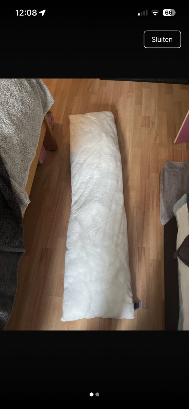 Gebruikt voedingskussen zwangerschapskussen zijslaapkussen, Huis en Inrichting, Ophalen, Gebruikt, Straat, Eenpersoons