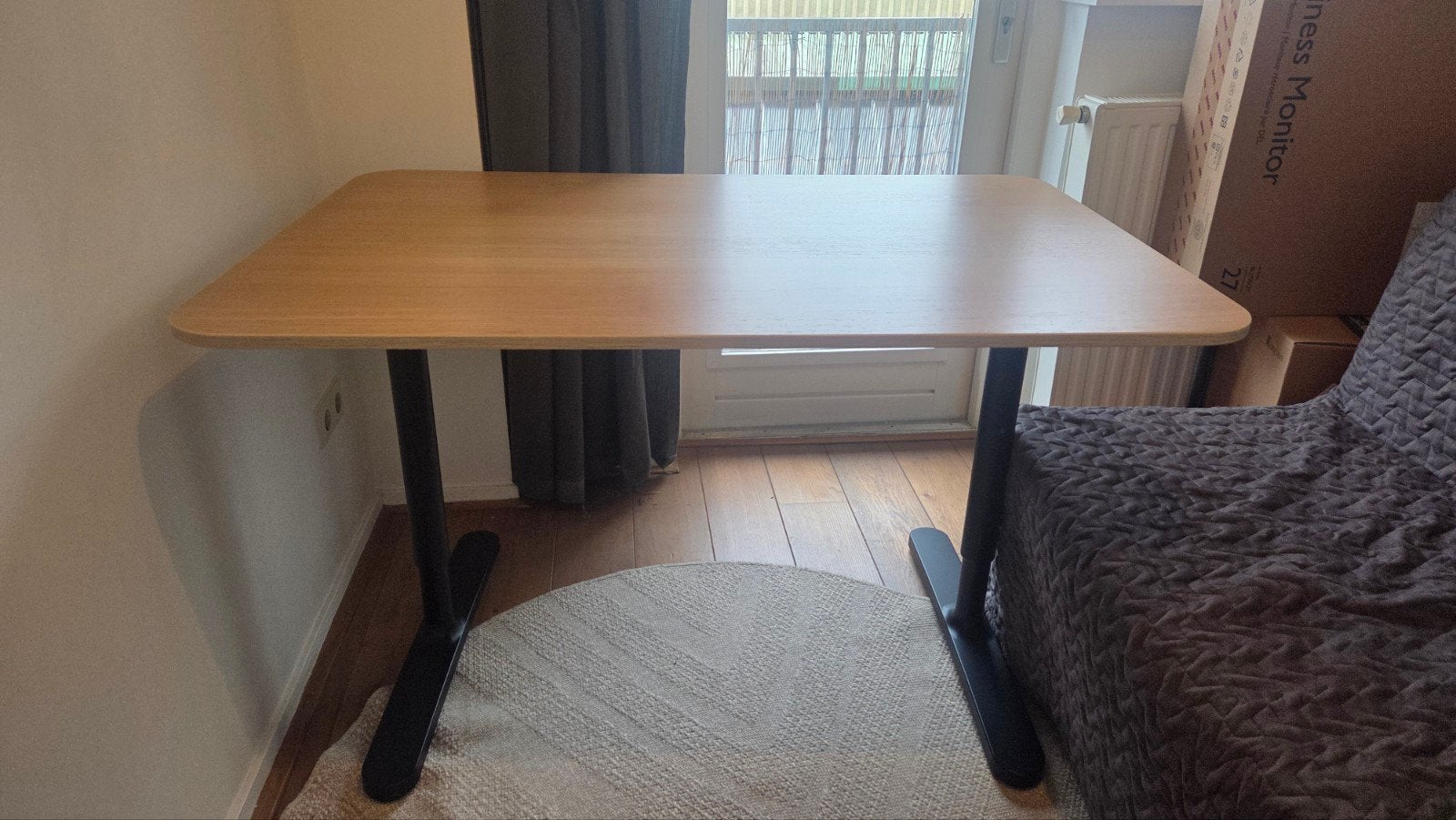 Ikea Bekant 120x80 desk bureau, Huis en Inrichting, Ophalen, Gebruikt, 120 cm, Spaanplaat of MDF