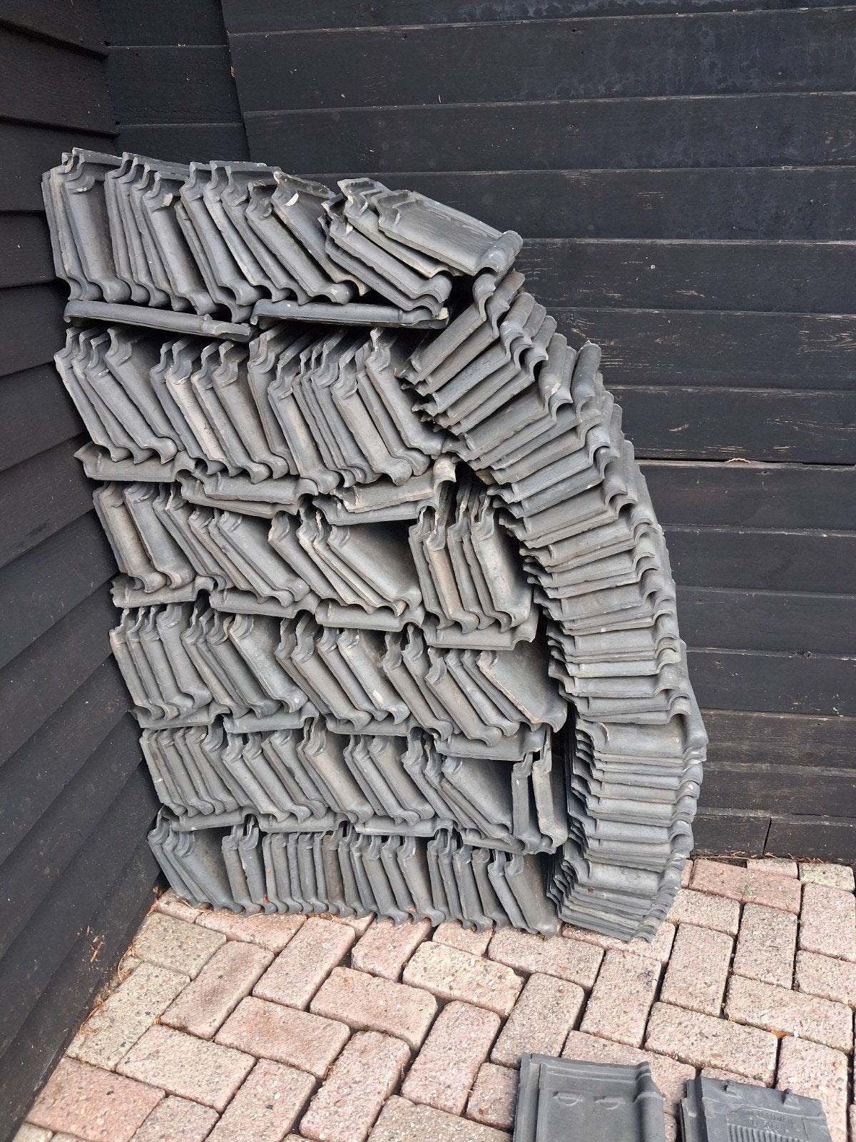 Dakpannen, Tuile du Nord., Ophalen, Gebruikt, Steen of Klei, 5 tot 10 m²