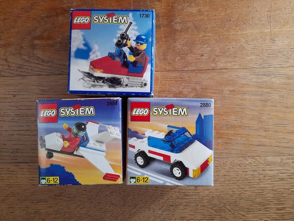 Lego System 1730, 2880, 2884 - Nieuw in ongeopende verpakkin, Kinderen en Baby's, Speelgoed | Duplo en Lego, Overige thema's, Lego
