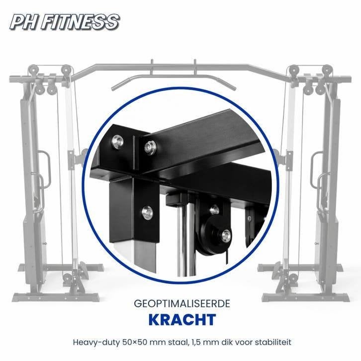 PH Fitness Dual Cable Crossover - Functional Trainer, Ophalen, Zurichstraat 20, 6135LP SITTARD, Support@phfitness.nl, Overige typen