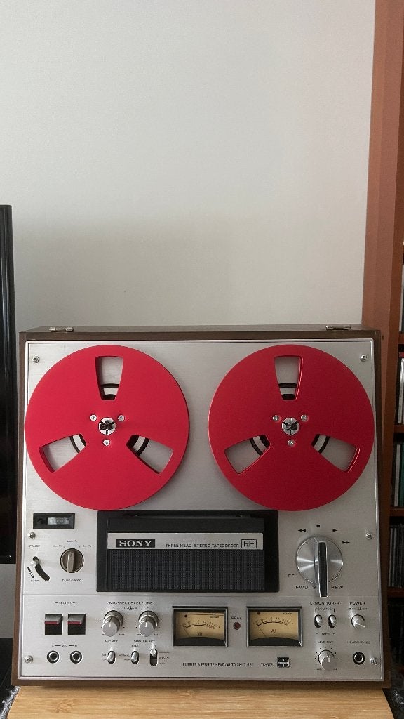 Sony TC378 bandrecorder / taperecorder, Ophalen, Bandrecorder, Met stofkap