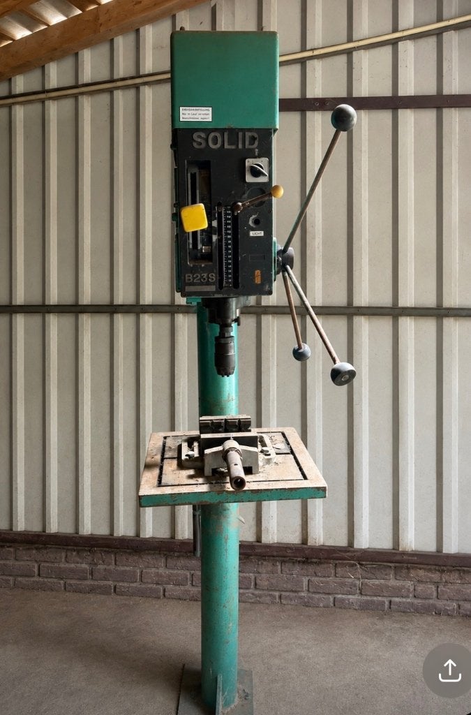 Kolomboormachine solid kolomboor, Ophalen, Variabele snelheid, Kolomboormachine, Gebruikt
