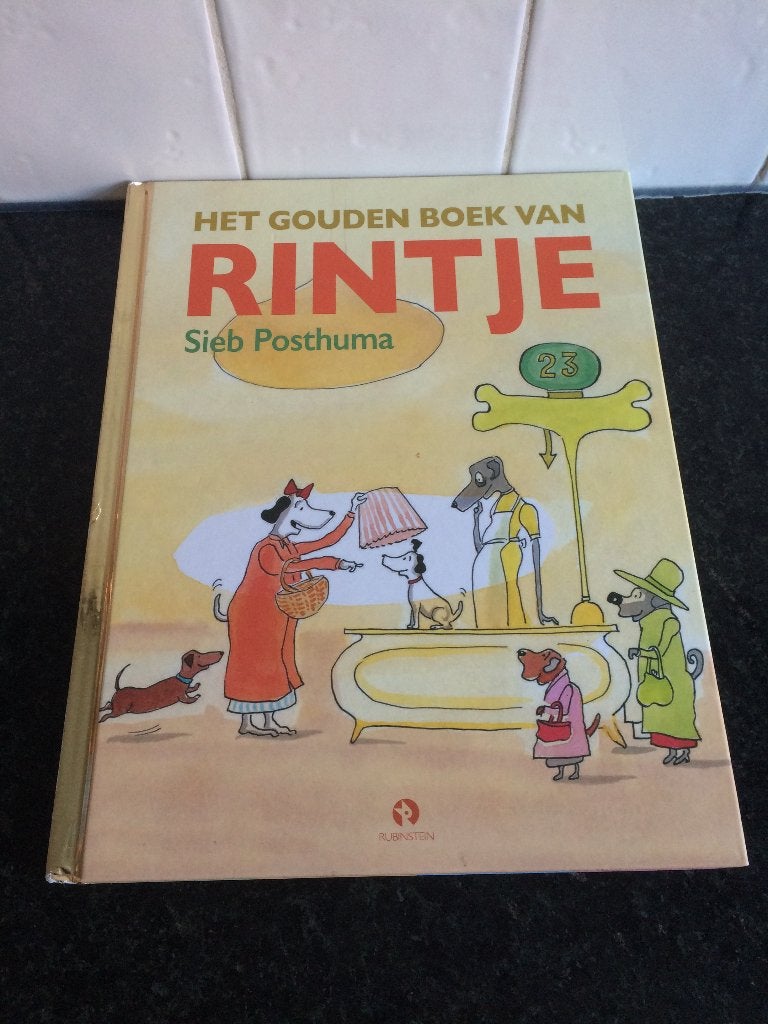 het gouden boek van Rintje Sieb Posthuma, Fictie algemeen, Jongen of Meisje, Sieb Posthuma, Zo goed als nieuw