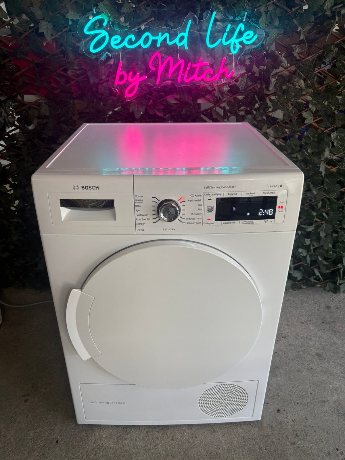 Bosch Serie 8 9kg Warmtepompdroger, Ophalen, Overige typen, 8 tot 10 kg, Refurbished
