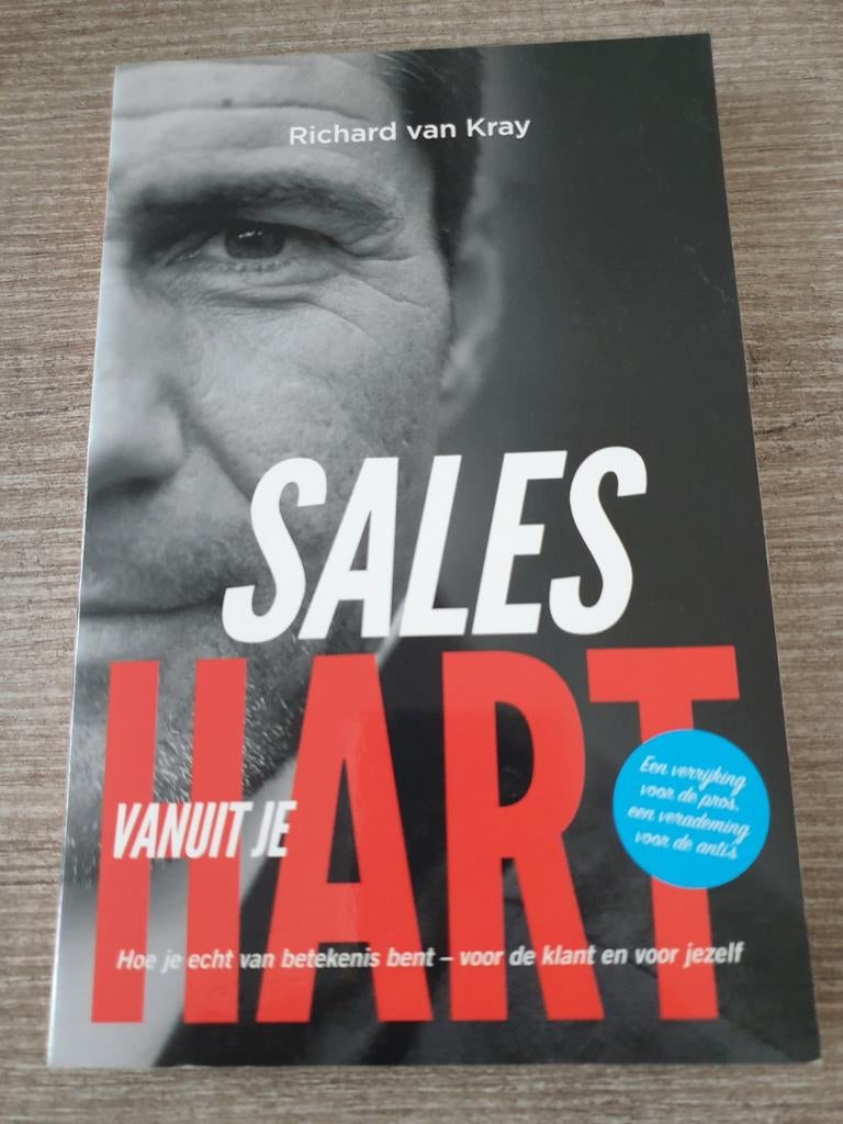 Sales vanuit je hart - Richard van Kray, Ophalen of Verzenden, Gelezen, Richard van Kray