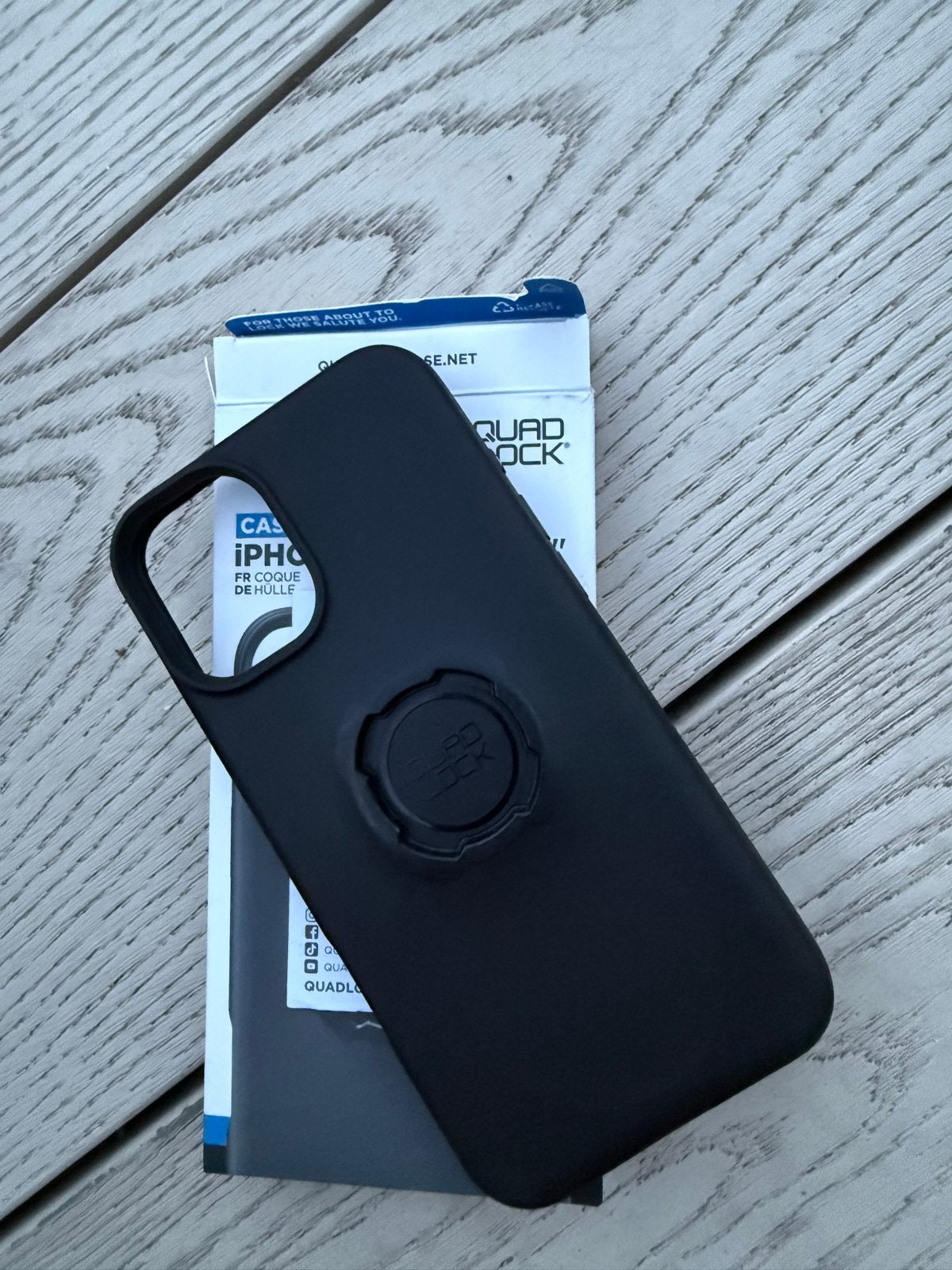 Quad Lock Case iPhone 16 Plus 6.7" - Nieuw in doos, Kunststof, IPhone 16 Plus, Zwart, Quad Lock