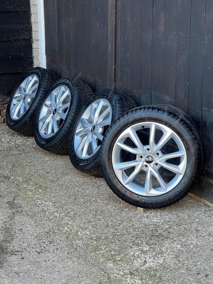 Originele Audi tt a3 a4 winter wielen 5x112 dunlop 17? set, Niet ingevuld, Gebruikt, Banden en Velgen, Niet ingevuld