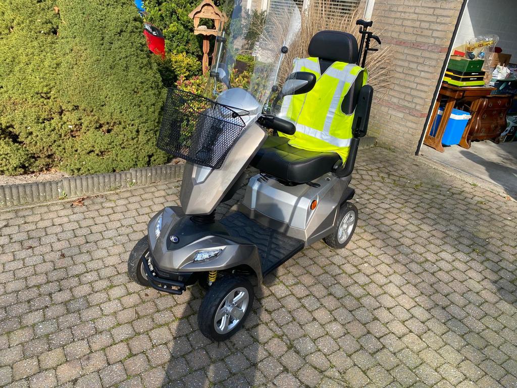 Kymco Maxer scootmobiel – 909 km – 4 wielen – met extra’s, Fietsen en Brommers, Ophalen, Zo goed als nieuw, Benzine