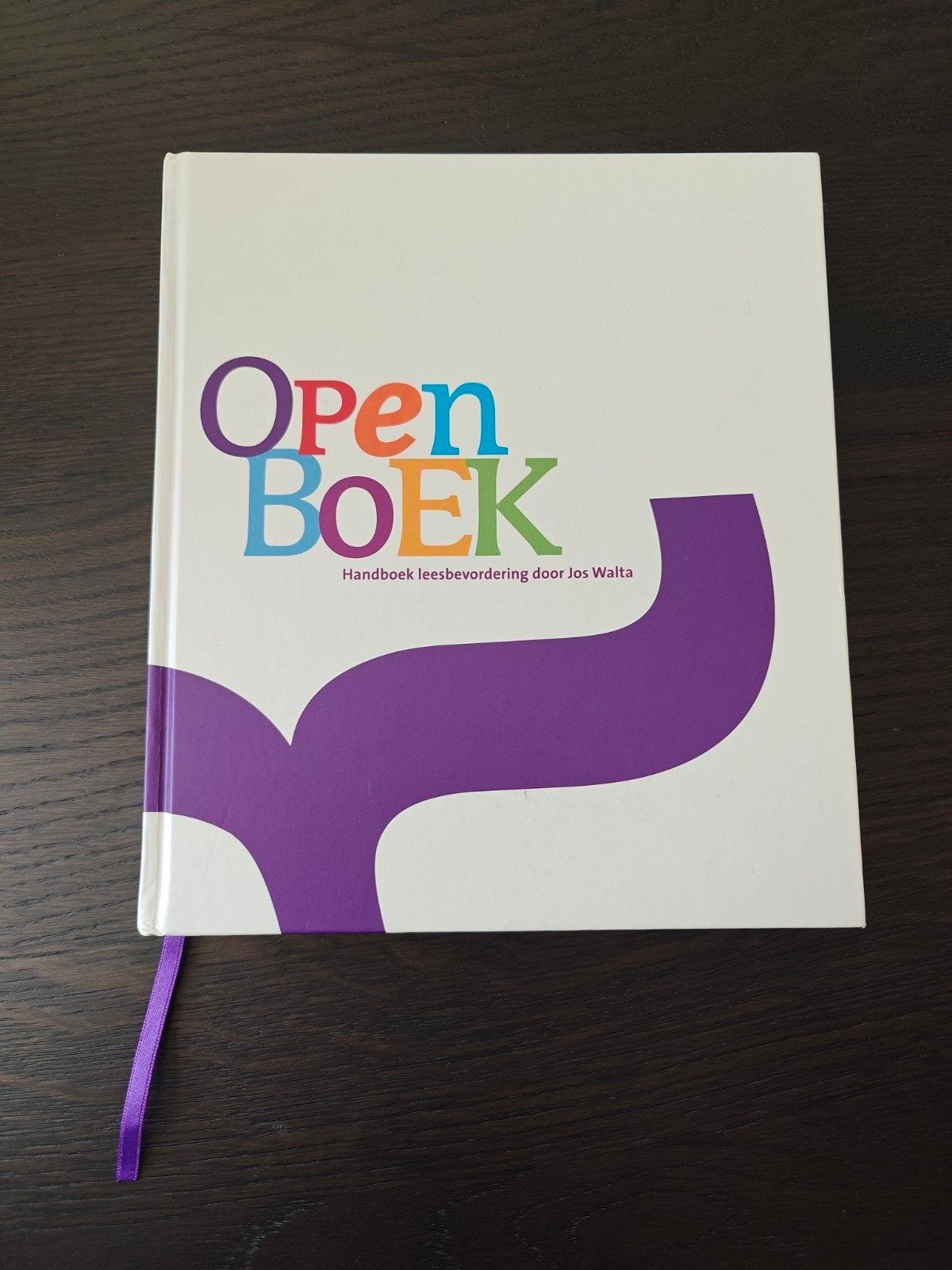 Open Boek - Handboek leesbevordering - PABO - De Kempel, Boeken, Ophalen, Zo goed als nieuw, Jos Walta, Sociale wetenschap