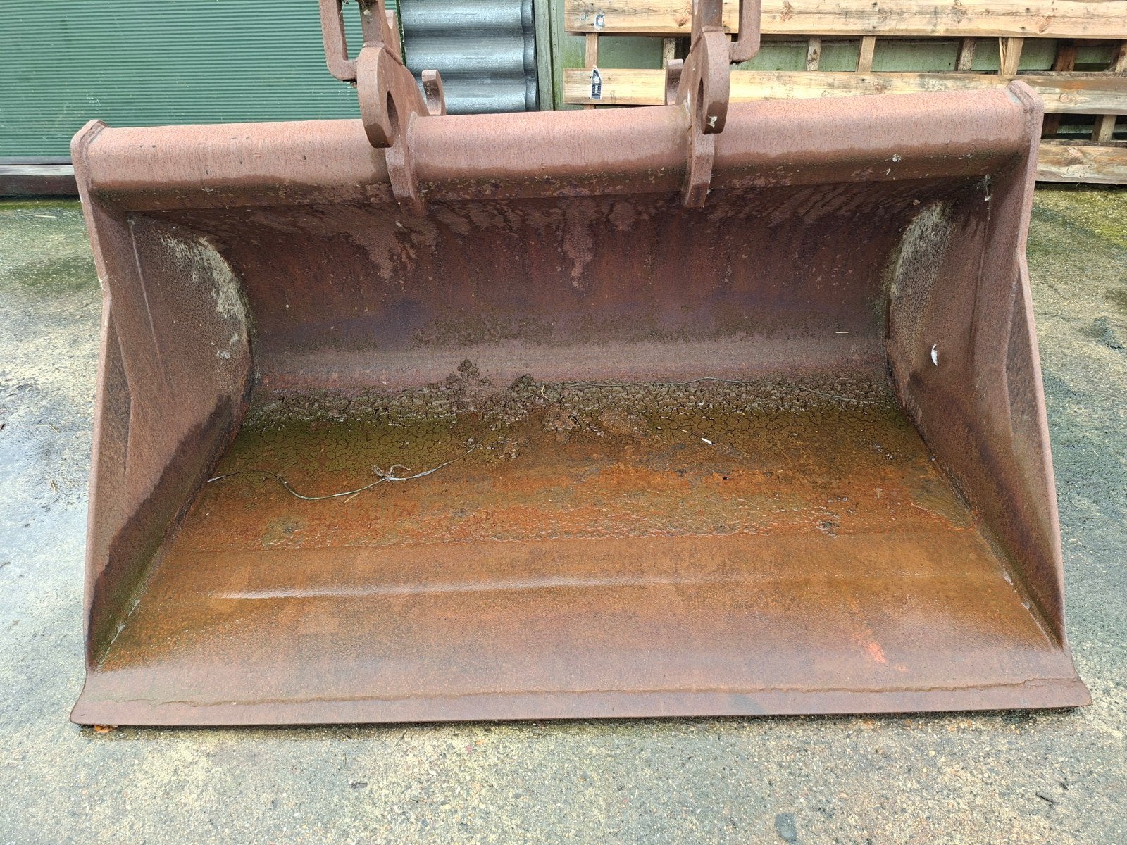 Graafbak voor graafmachine, Ophalen, Gebruikt