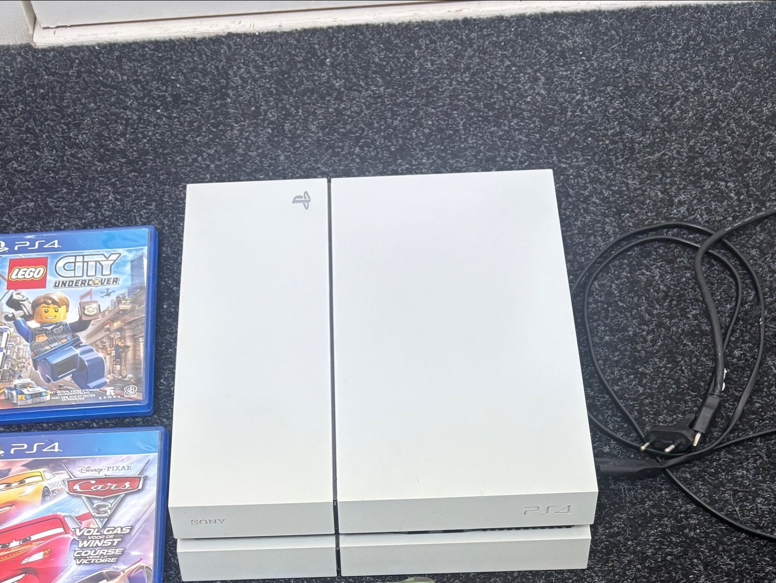 Witte PlayStation 4 Slim met controller en 12 spellen, Spelcomputers en Games, Spelcomputers | Sony PlayStation 4, Ophalen, Met 1 controller