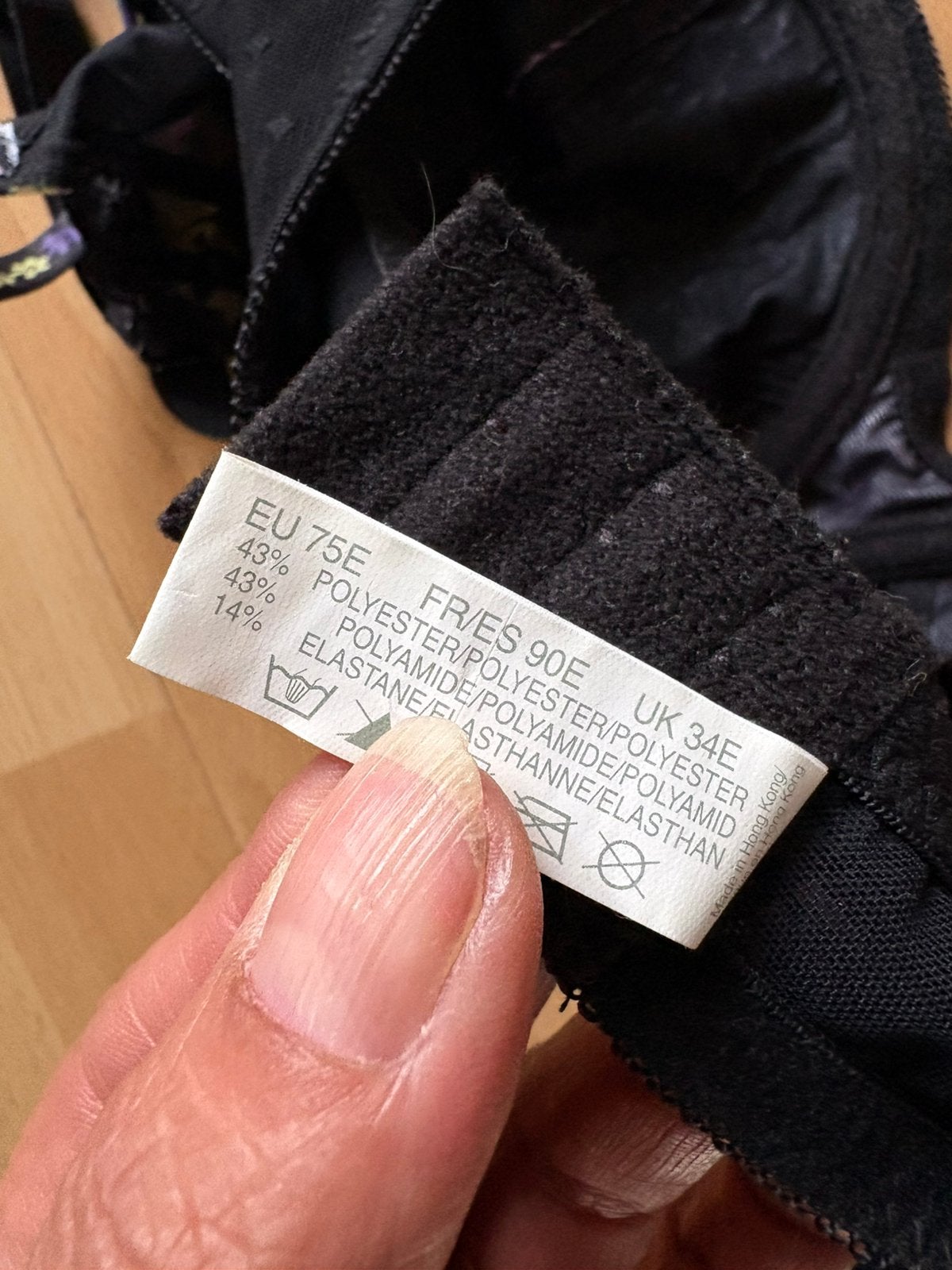 Hunkemöller niet-voorgevormde beugel BH maat 75E ZGAN, Ophalen of Verzenden, Meerkleurig, BH