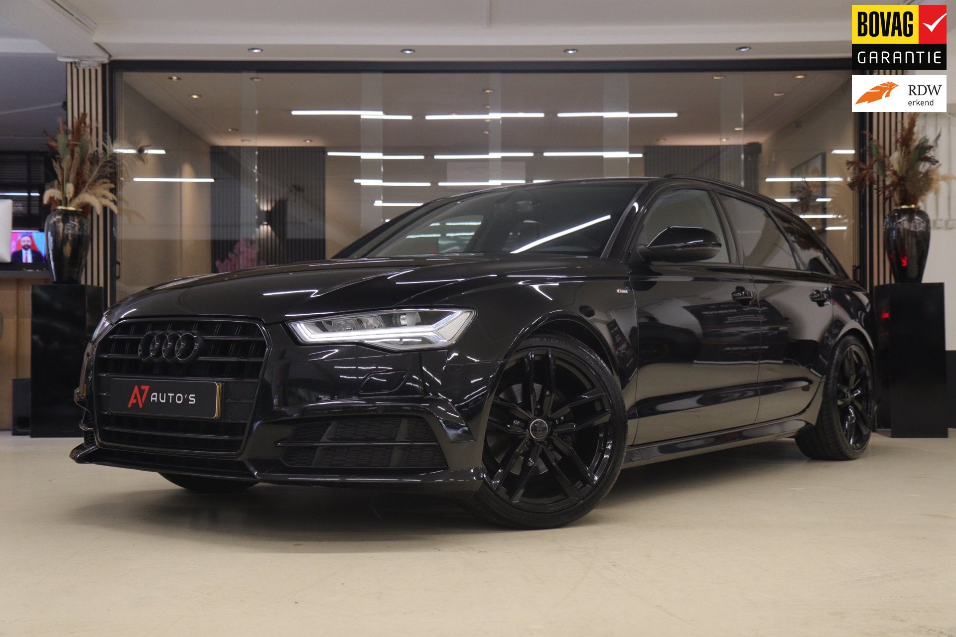 Audi A6 Avant 2.0 TDI ultra S line Edition 3X S-LINE STOELVE, Auto's, Audi, Gebruikt, Euro 6, Leder en Stof, Origineel Nederlands