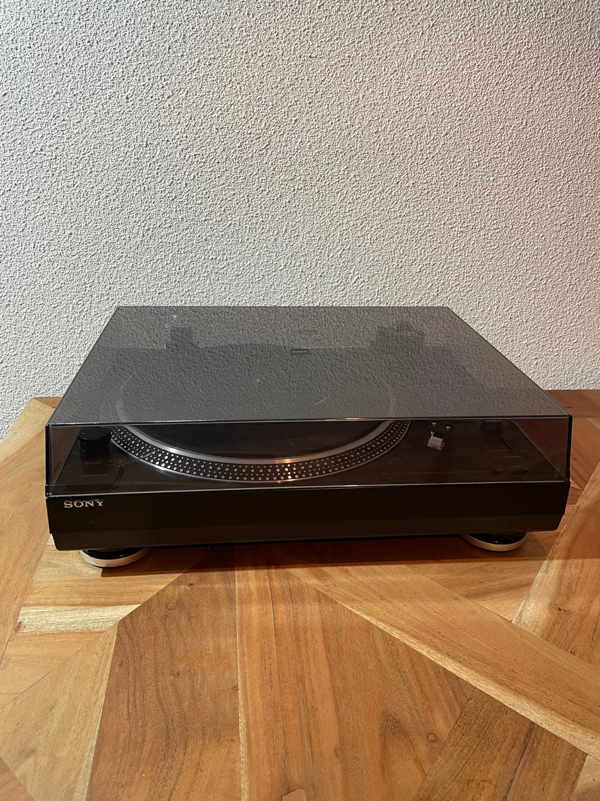 Sony PS-LX350H Platenspeler - Zwart, Gebruikt, Pitch-regelaar, Ophalen of Verzenden, Platenspeler