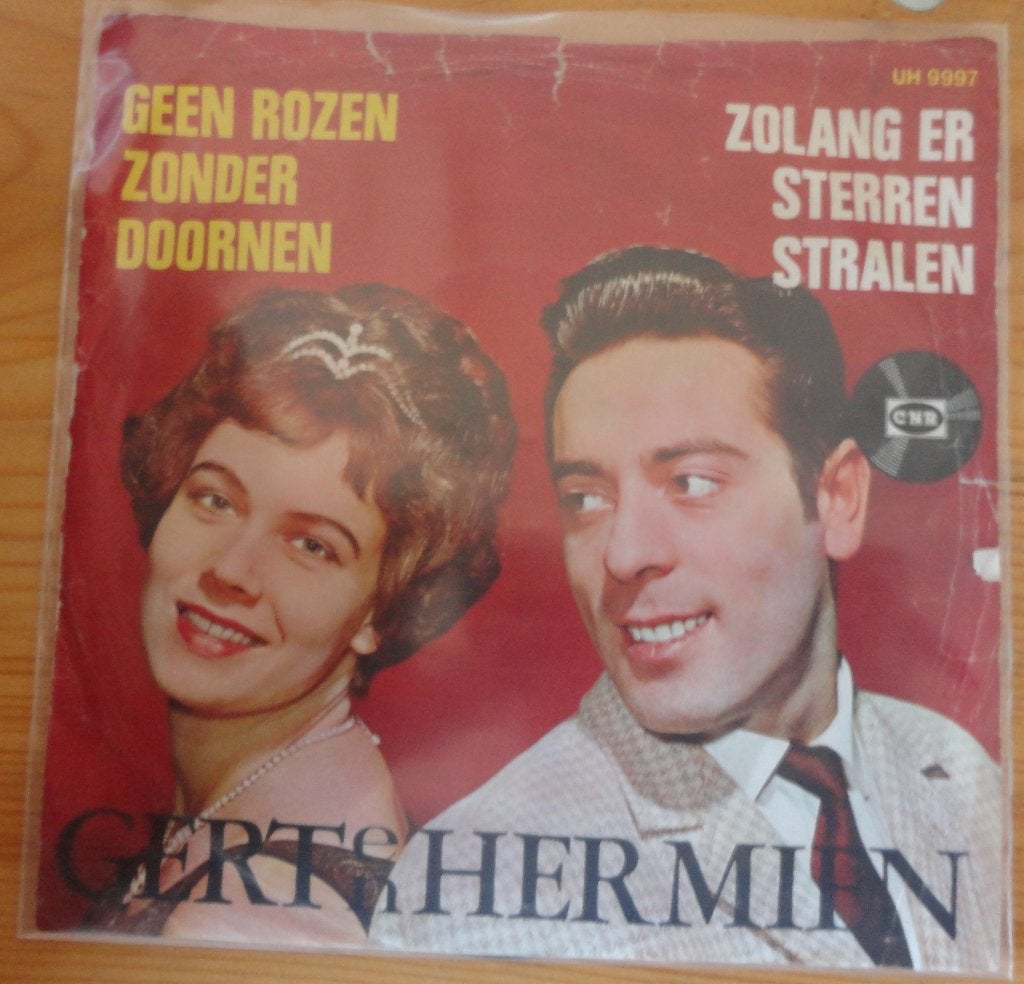 Gert en Hermien > Geen rozen zonder doornen, Ophalen of Verzenden, Gebruikt, 7 inch, Nederlandstalig