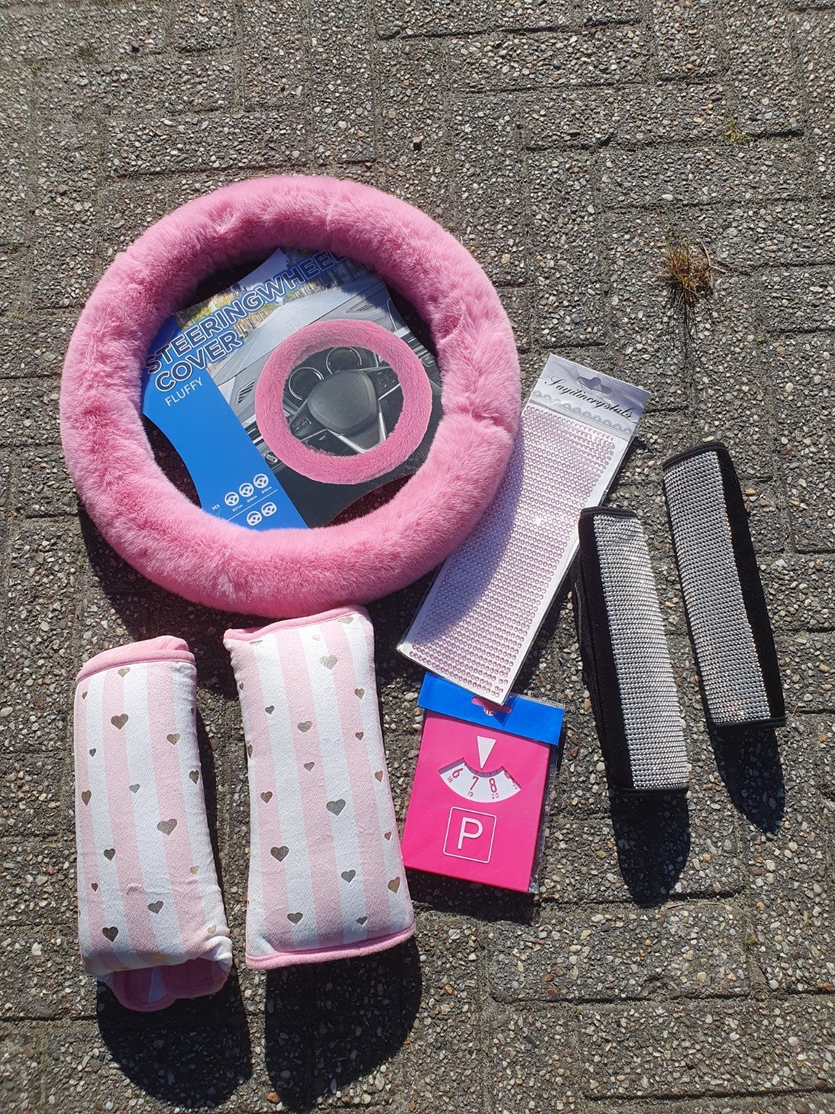 Roze auto accessoires!, Auto diversen, Ophalen