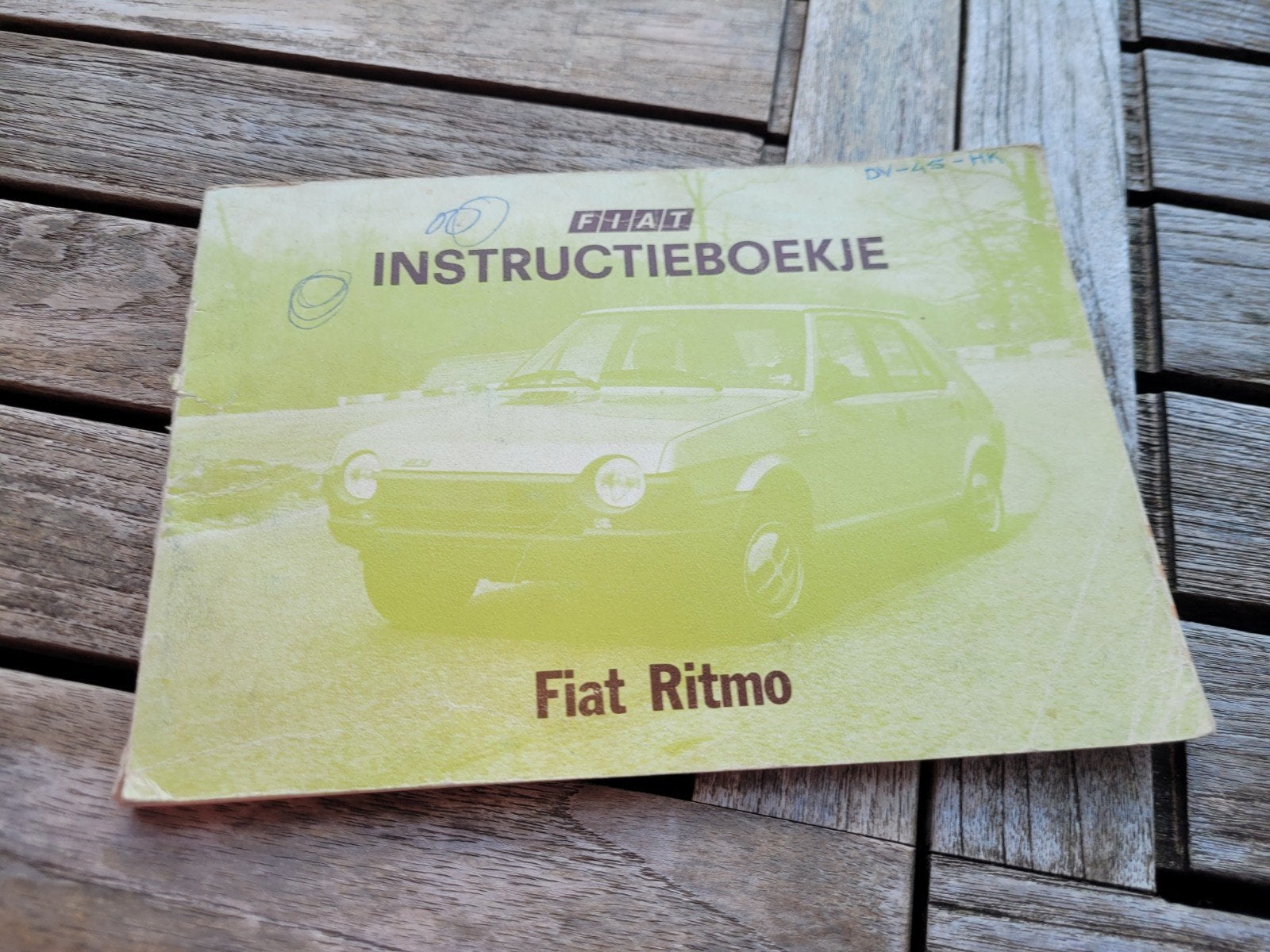 Instructieboekje Fiat Ritmo 1978, Auto diversen, Handleidingen en Instructieboekjes, Ophalen of Verzenden