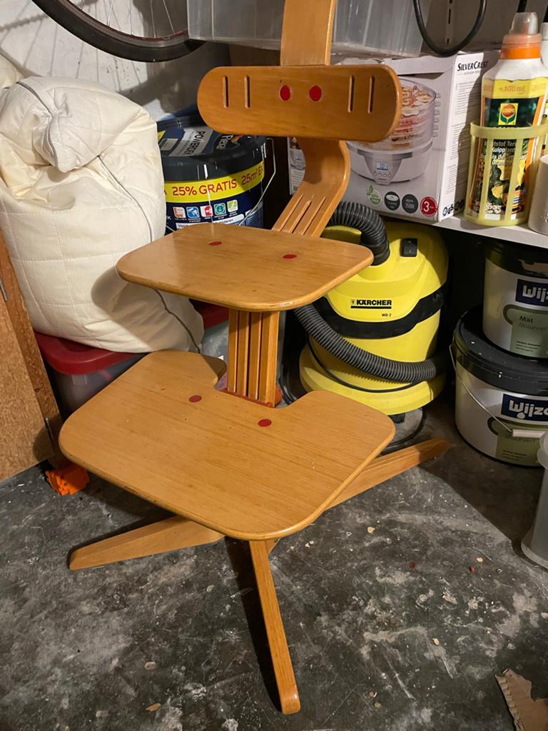 Design Stokke Sitti  Peter Opsvik meegroeistoel TrippTrapp, Verzenden, Gebruikt, Meegroeistoel