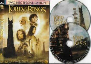 DVD: The Lord of the Rings: The Two Towers, Vanaf 12 jaar, Ophalen of Verzenden, Zo goed als nieuw, Fantasy
