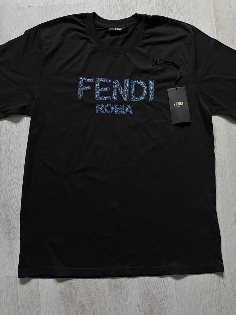 Fendi shirt zwart maat XL Roma, Ophalen of Verzenden, Nieuw, Maat 56/58 (XL), Zwart