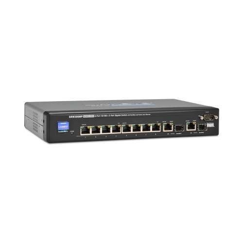 Cisco SRW208MP 8-port Ethernet Switch with WebView and Maxim, Computers en Software, Netwerk switches, Ophalen of Verzenden, Gebruikt