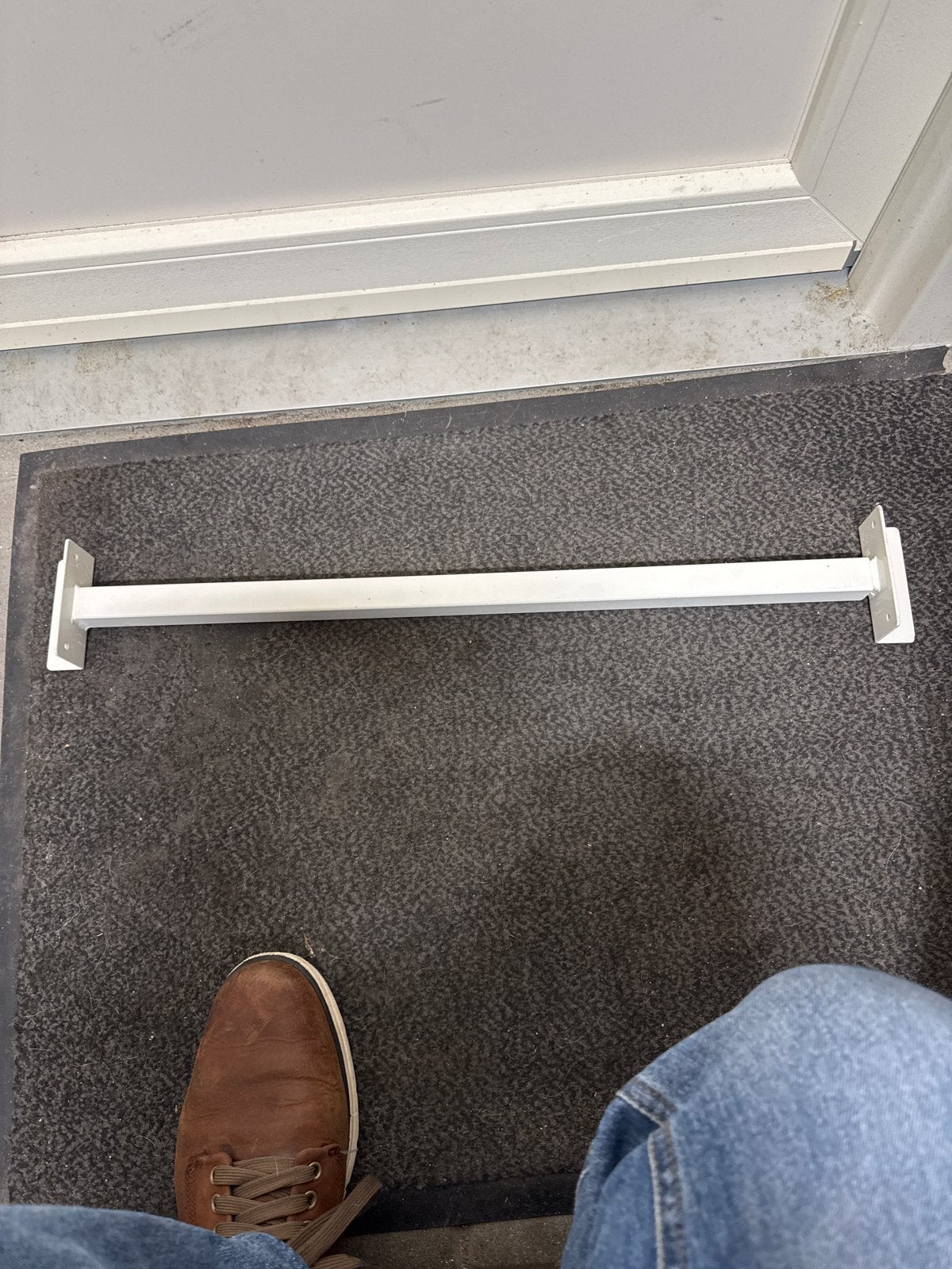 Witte SecuProducts SKG Deurstang - Gebruikt, Ophalen of Verzenden, Gebruikt, Overige materialen, Overige typen