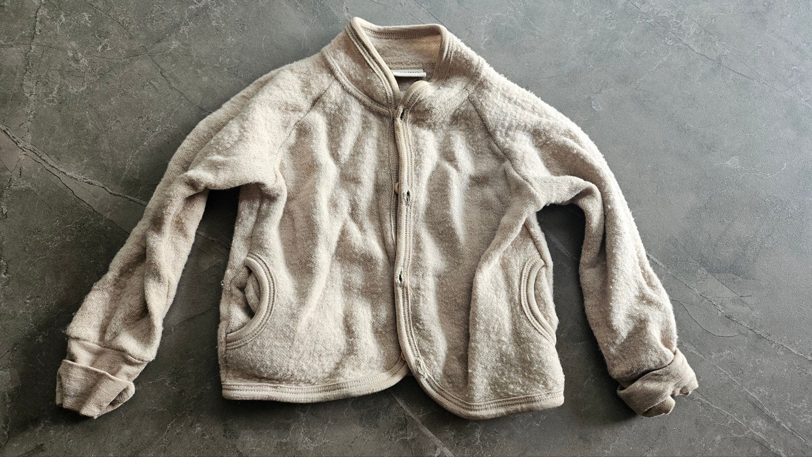 Kuling Merino Wollen Jasje Maat 74/80 (vanaf 62), Gebruikt, Jongetje of Meisje, Ophalen of Verzenden, Jasje