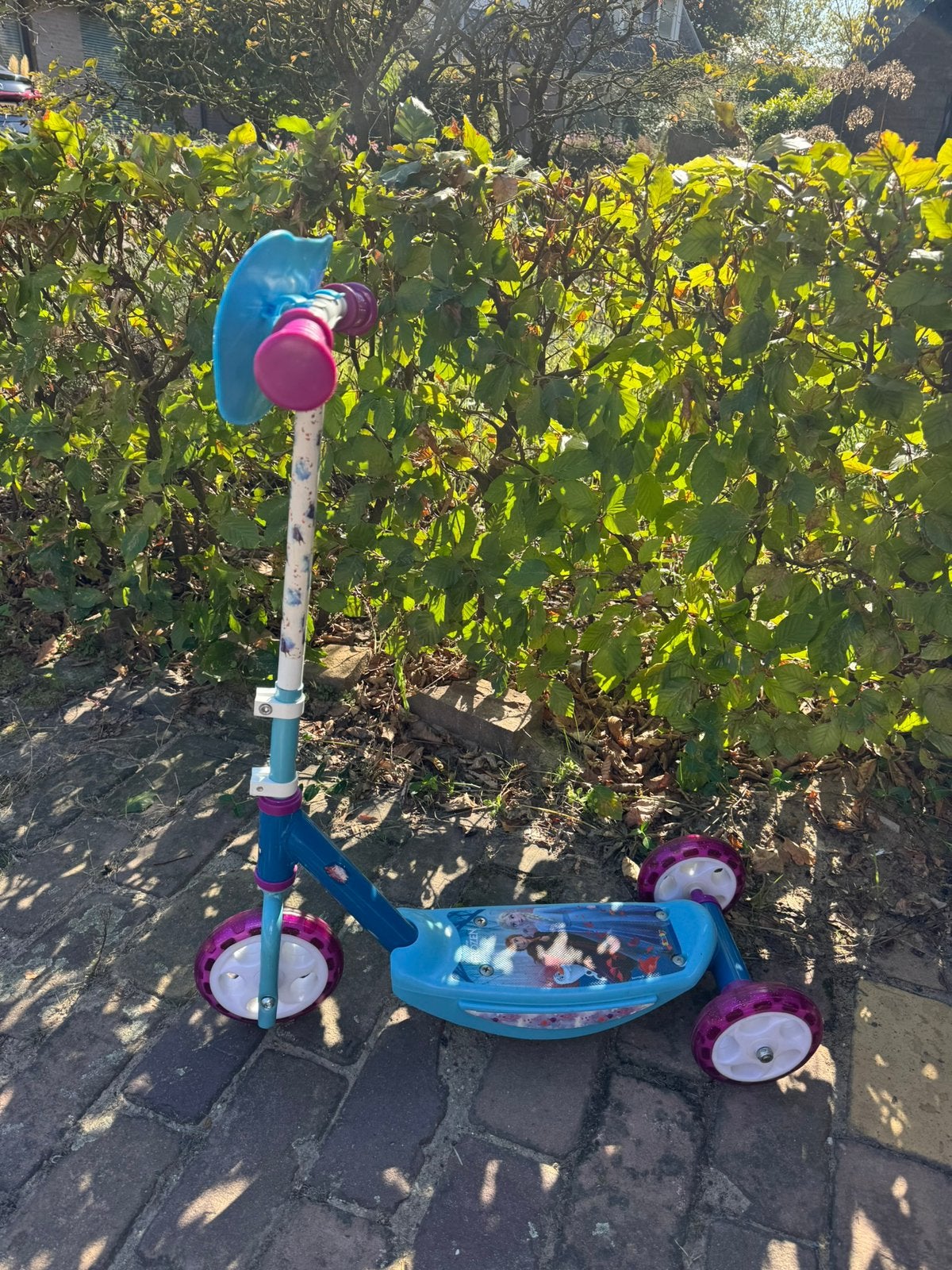 Stepje van Frozen, Smoby, Fietsen en Brommers, Ophalen, Zo goed als nieuw, Gewone step