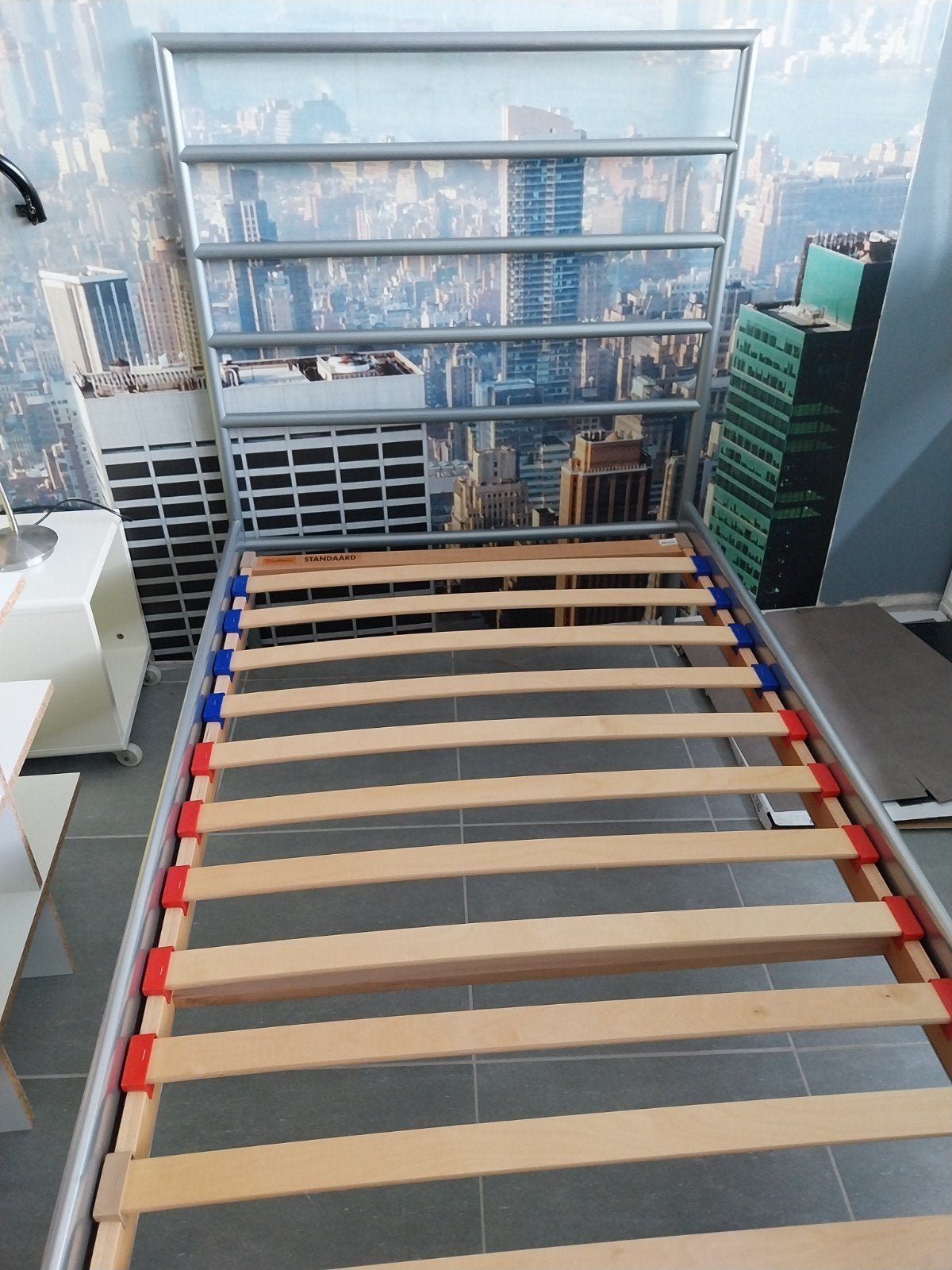 Gratis bed 1-persoons, Huis en Inrichting, Ophalen, Gebruikt, 90 cm, Eenpersoons