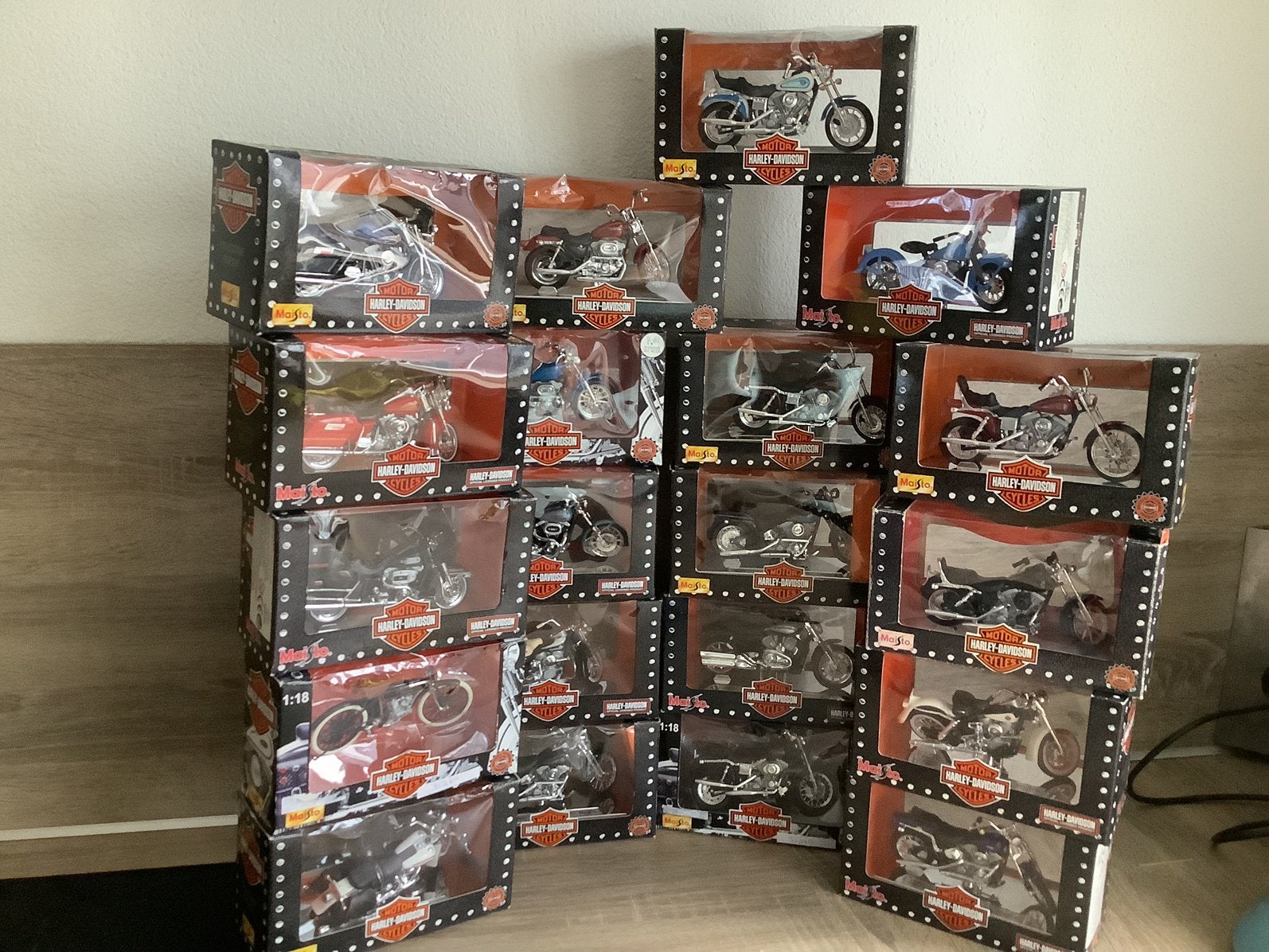 Partij harley davidson motorfietsjes, Ophalen of Verzenden, Zo goed als nieuw