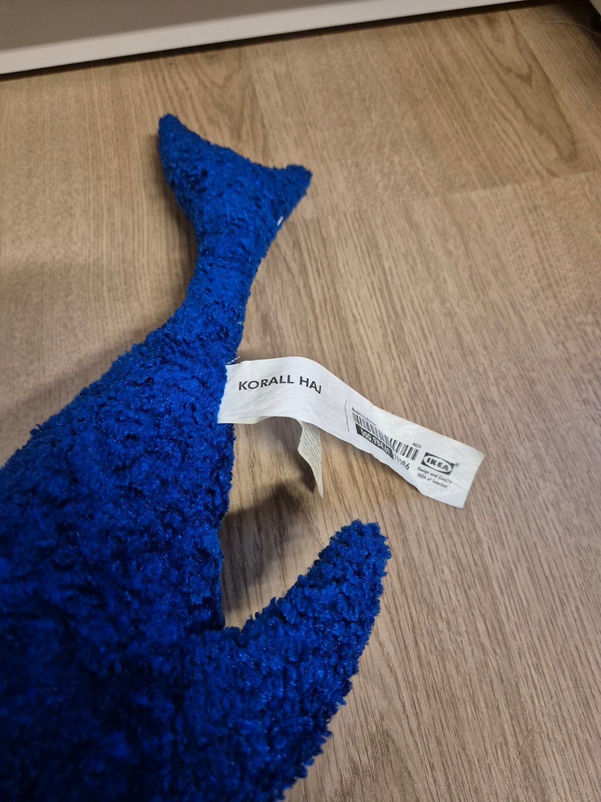 IKEA haai knuffel korall haj, Ophalen of Verzenden