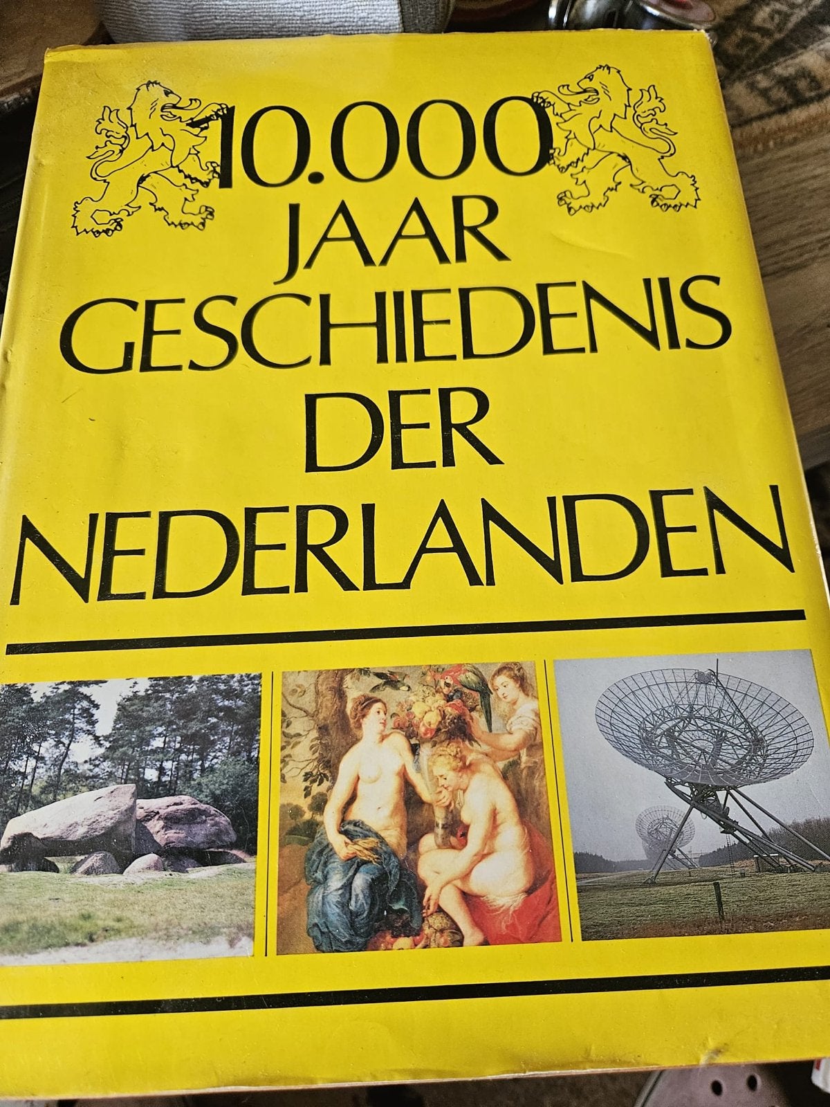 10.000 Jaar Geschiedenis der Nederlanden Boek, Ophalen of Verzenden, 20e eeuw of later, Gelezen