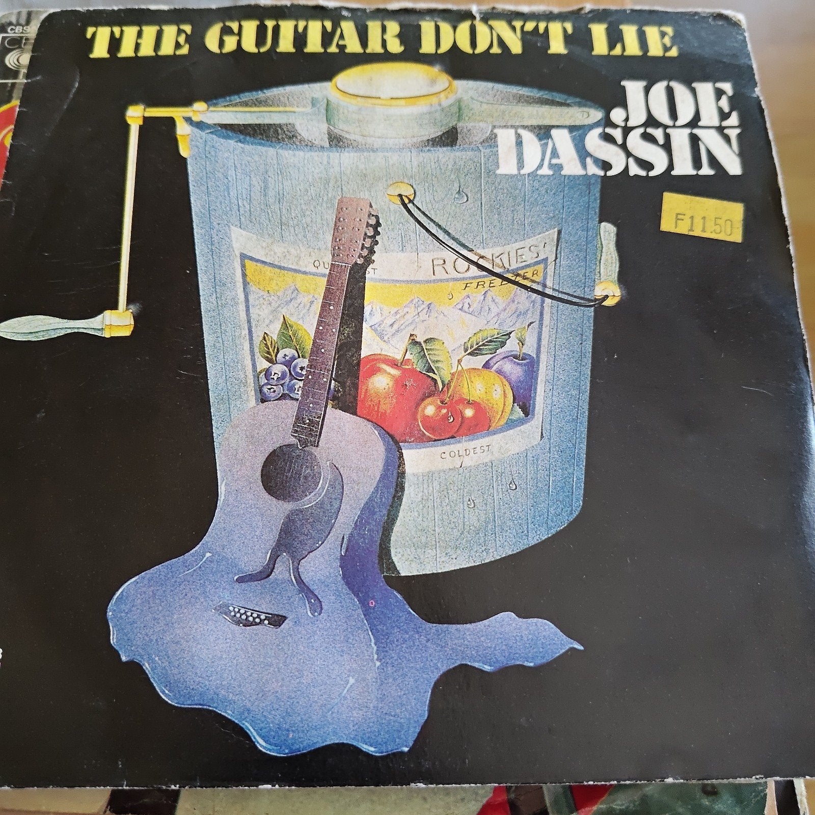 Joe Dassin - The Guitar Don't Lie  (Pop, Rock), Cd's en Dvd's, Gebruikt, 7 inch, Ophalen of Verzenden, Pop