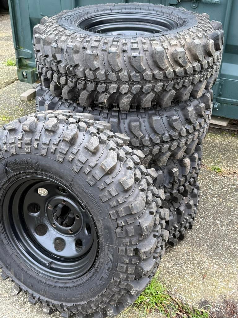 Mickey Thompson velgen (5 stuks) met Silverstone MT 117 35er, Ophalen, All Season