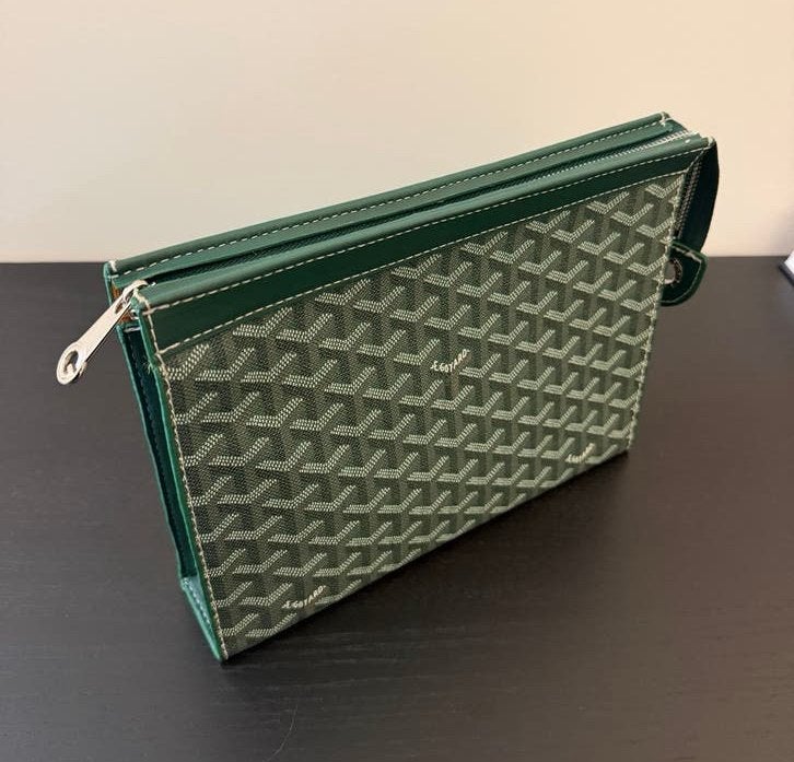 Goyard Pouch Groen, Sieraden, Tassen en Uiterlijk, Tassen | Damestassen, -, -, Overige typen, Nieuw