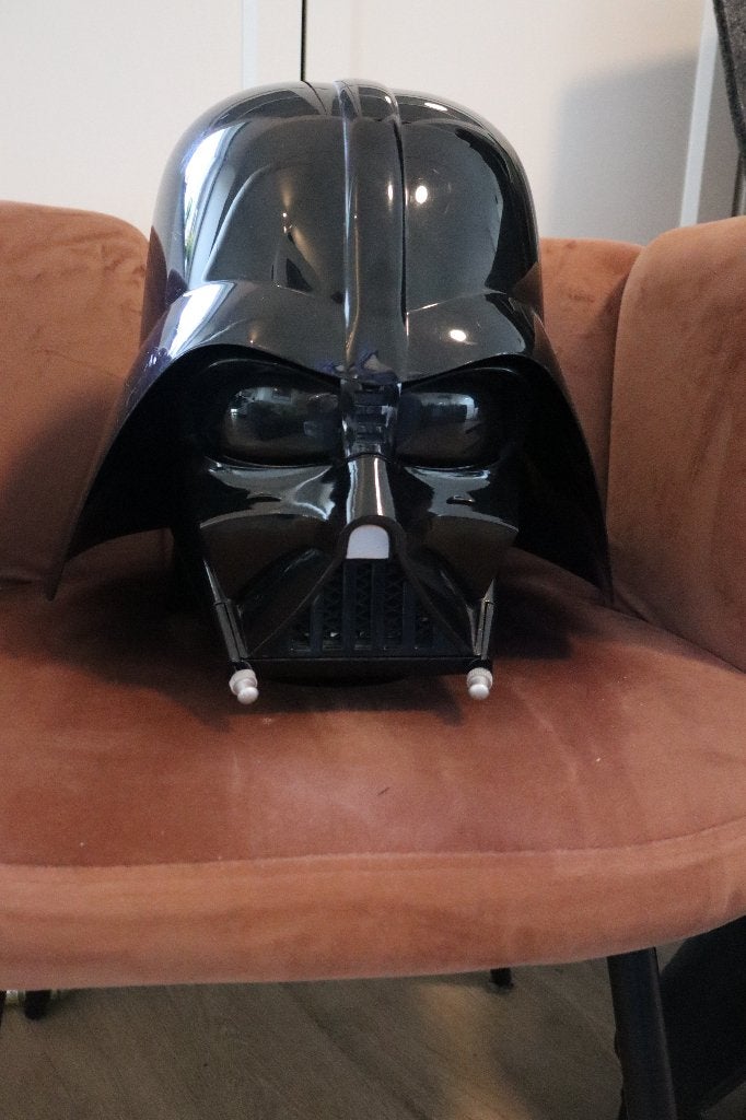 Star Wars Black Series Darth Vader helm, Ophalen of Verzenden, Gebruikt, Replica