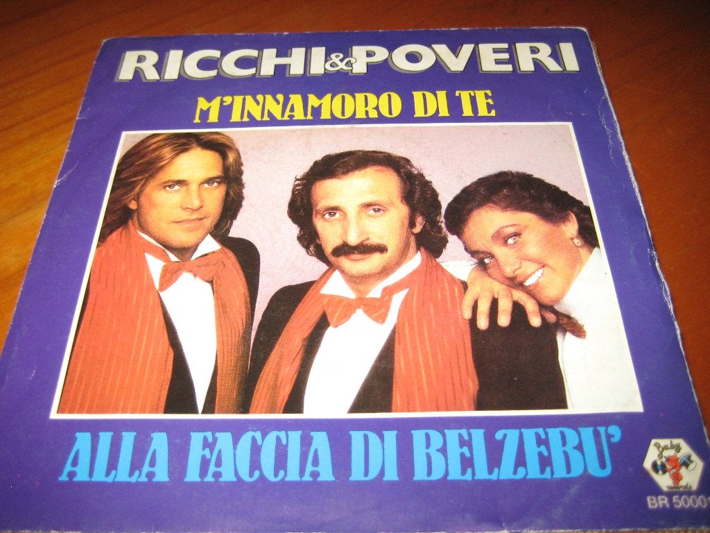 Ricchi + Poveri: M` innamore di te (NO38), Ophalen of Verzenden, Zo goed als nieuw, Pop
