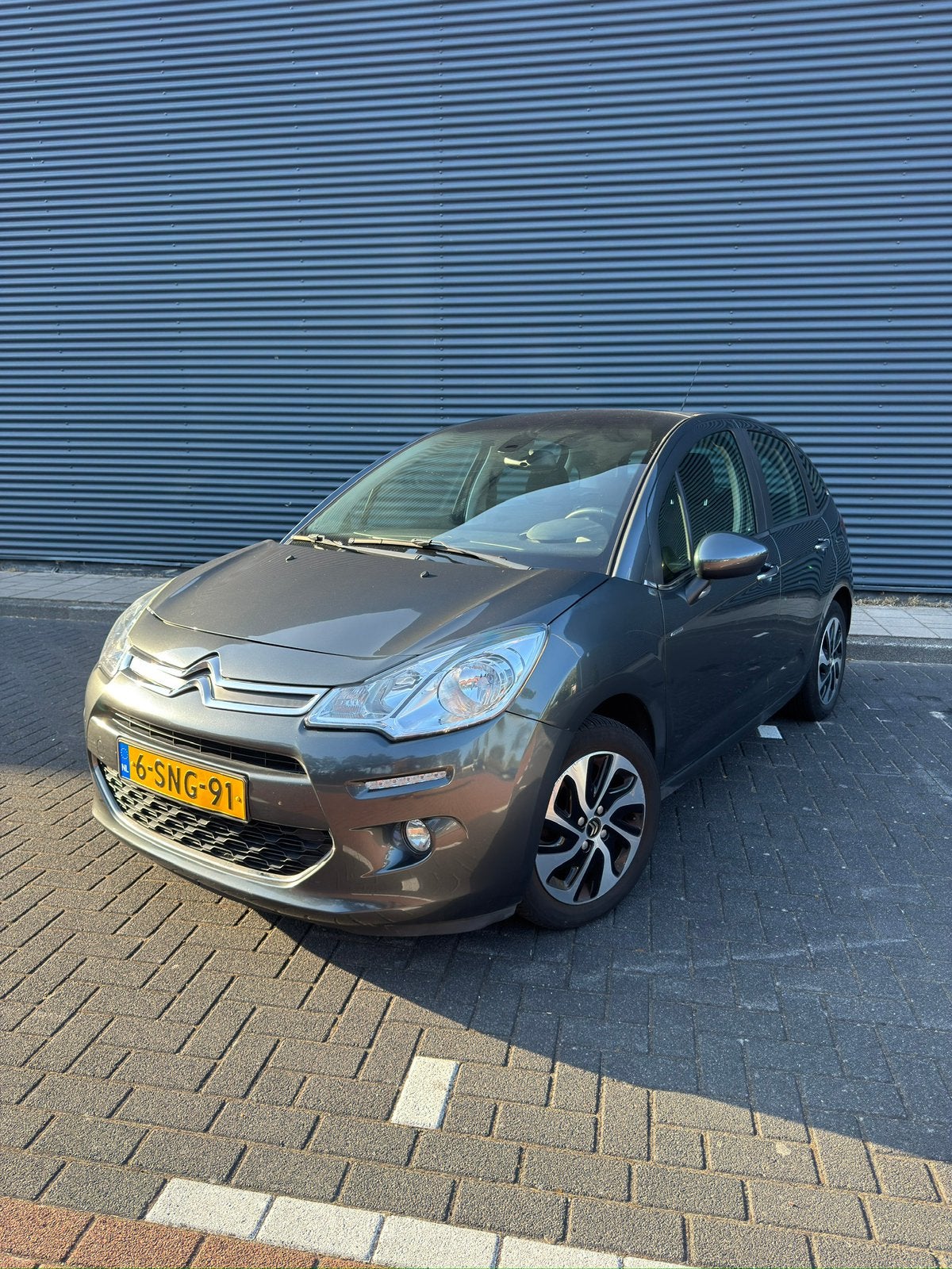 Citroën C3 1.2 VTI 60KW/82PK 2013 Grijs, Auto's, Voorwielaandrijving, 31 €/maand, 1199 cc, Alcantara