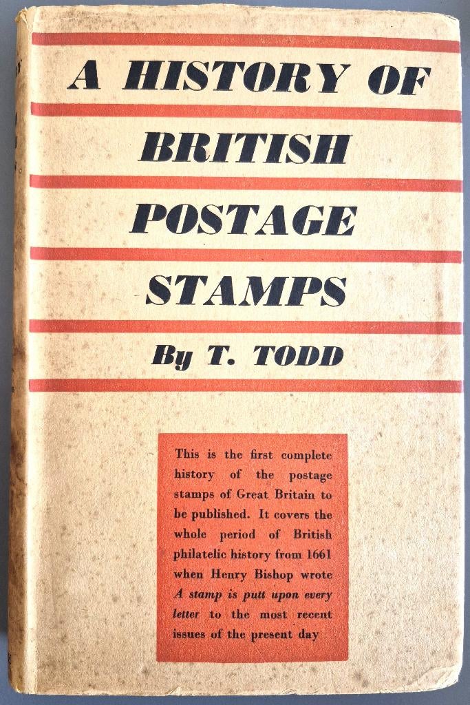 Boek: De geschiedenis van de Britse postzegels., Postzegels en Munten, Postzegels | Toebehoren, Ophalen of Verzenden