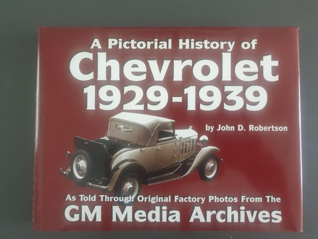 Chevrolet 1929-1939 / A Pictorial History / GM Media Archive, Ophalen of Verzenden, Zo goed als nieuw, Chevrolet