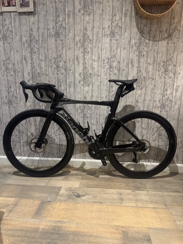 Bianchi Oltre pro Di2 ultegra, Fietsen en Brommers, Carbon, 10 tot 15 versnellingen, Zo goed als nieuw, Schijfrem