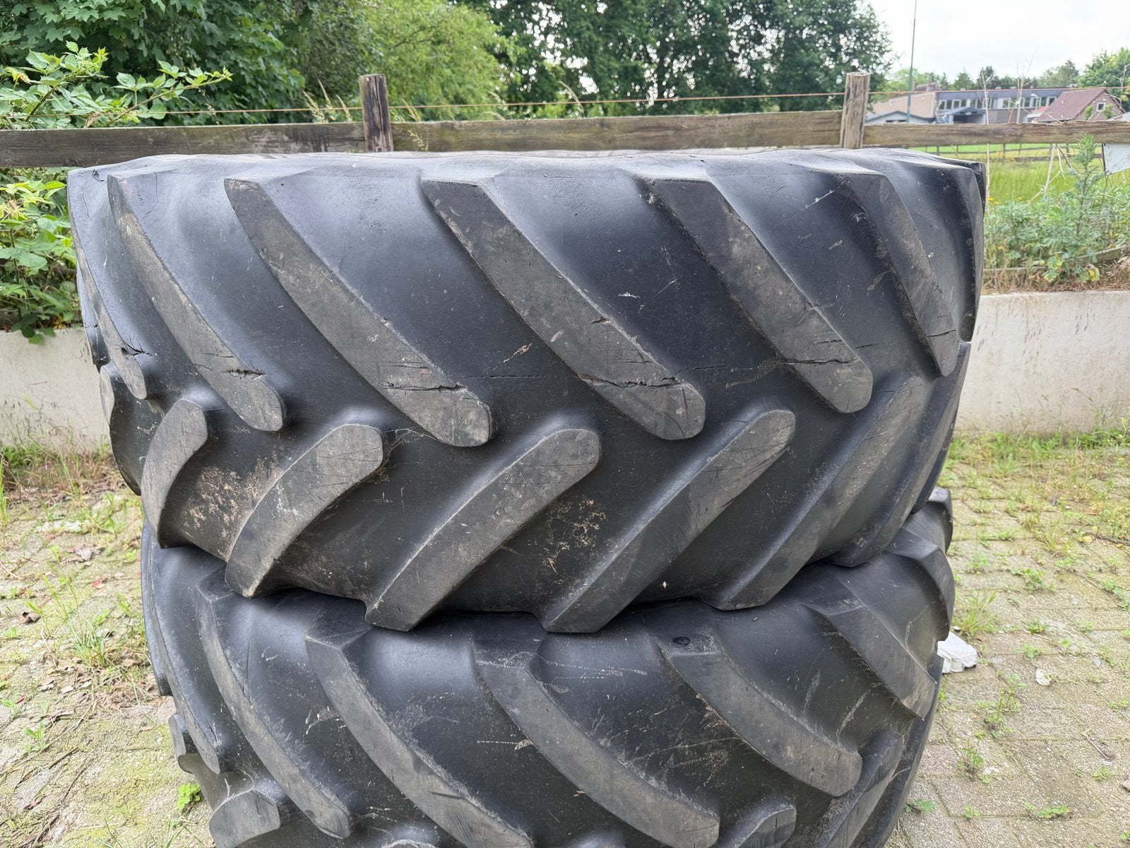 Trekker banden 650/65R38 - Michelin, Zakelijke goederen, Agrarisch | Onderdelen | Banden, Velgen en Assen, Ophalen