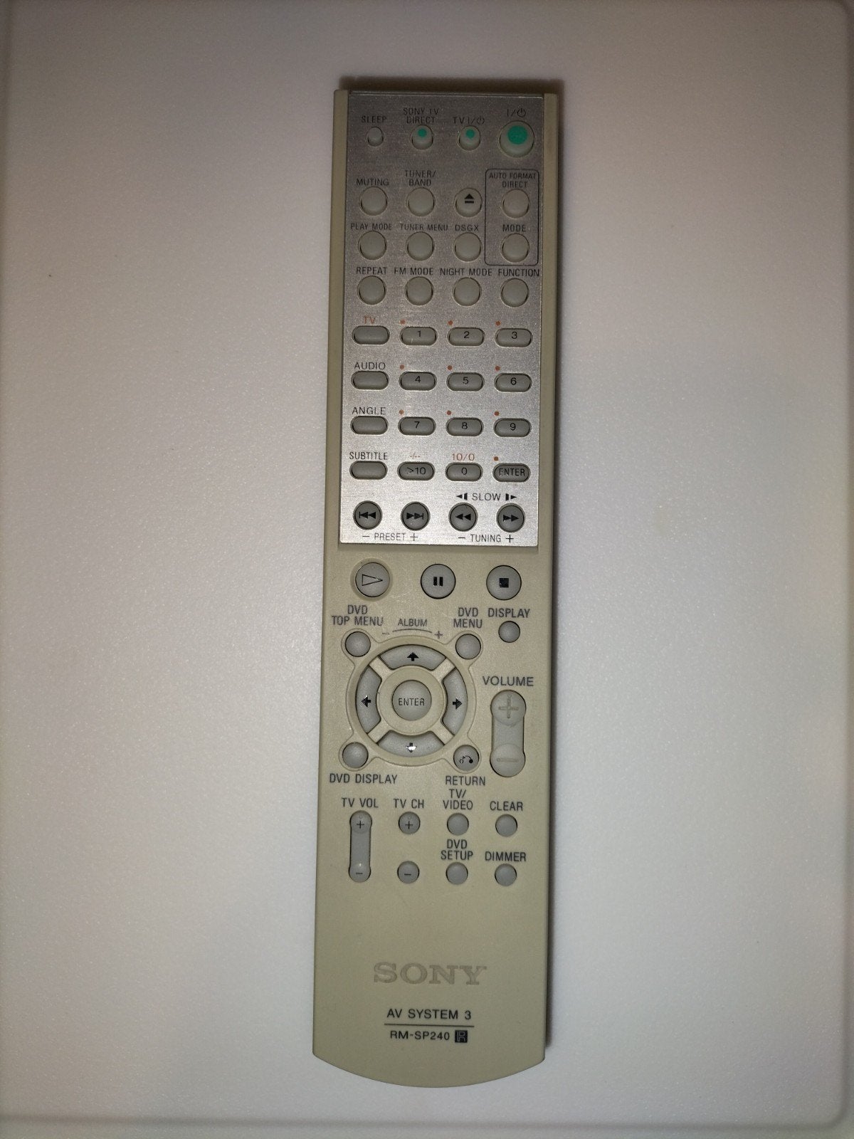 Sony RM-SP240 Afstandsbediening voor AV System 3, Ophalen of Verzenden