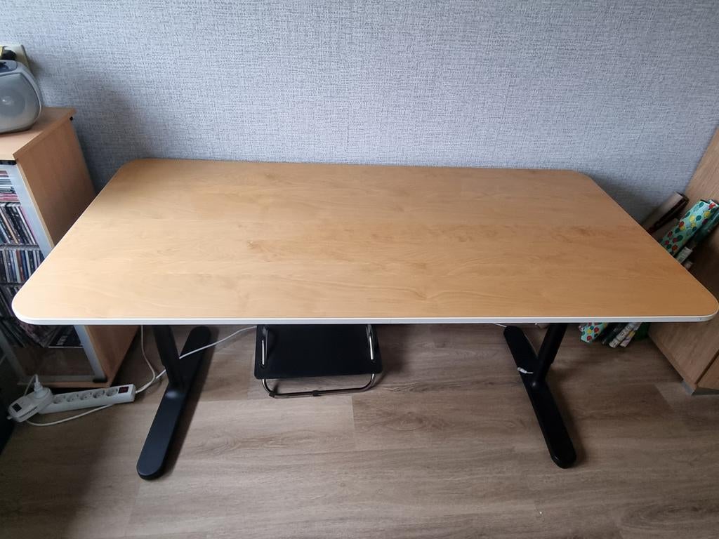 Ikea bekant bureau, Huis en Inrichting, Bureaus, Ophalen, 160 cm, Gebruikt, IKEA
