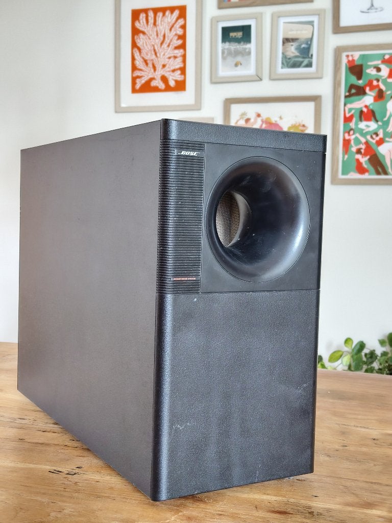 Bose Acoustimass 5 Series III speakerset + muurbeugels, Gebruikt, Inclusief muurbeugels, Ophalen of Verzenden, Surroundset