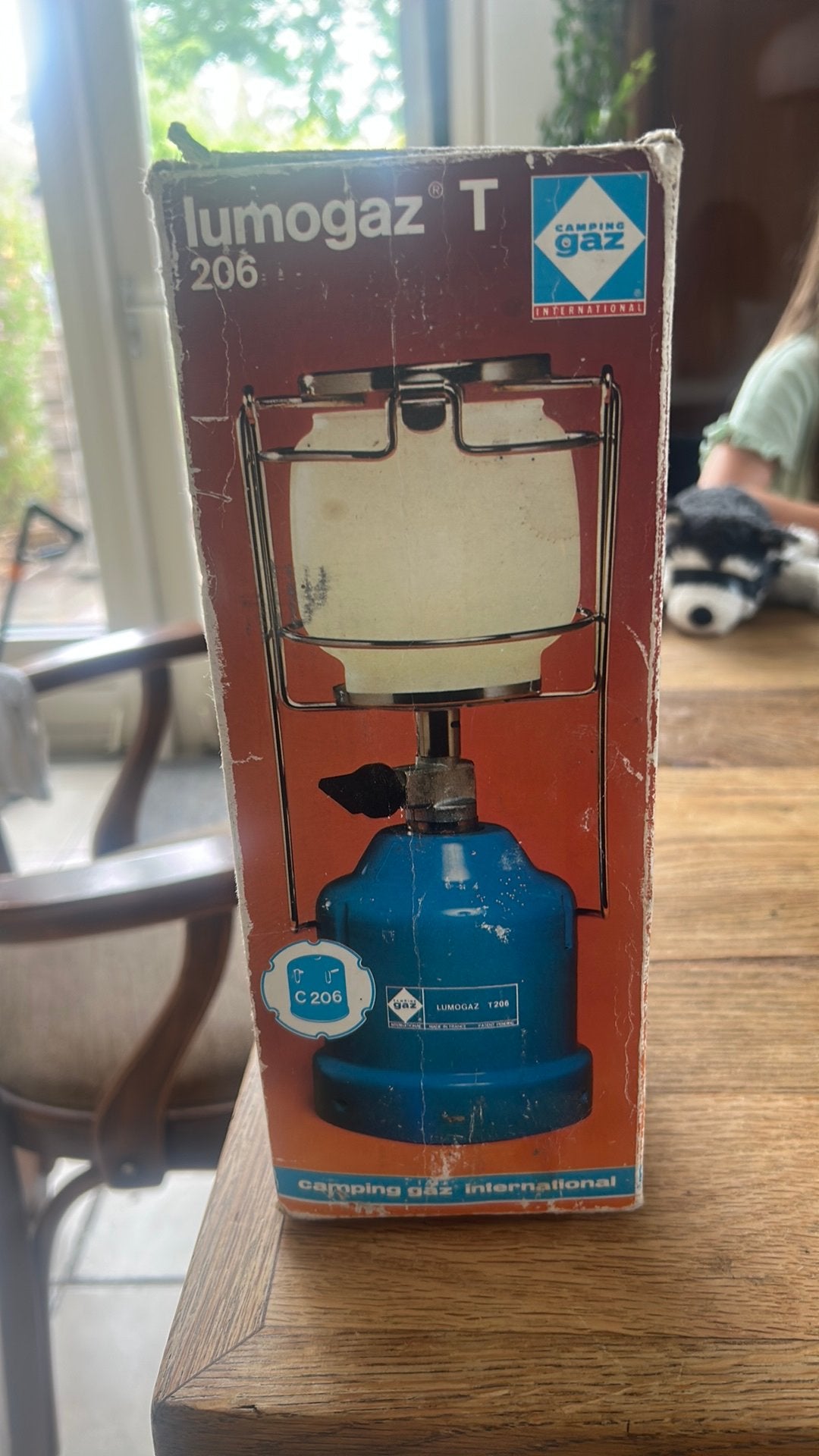 Camping gaz lamp, Caravans en Kamperen, Kampeeraccessoires, Ophalen, Gebruikt