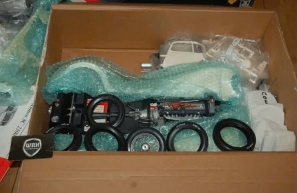 1:8 ALFA ROMEO 8C COUPE ELEGANT POCHER see info WRH, Verzenden, Zo goed als nieuw, 1:5 t/m 1:8, Auto