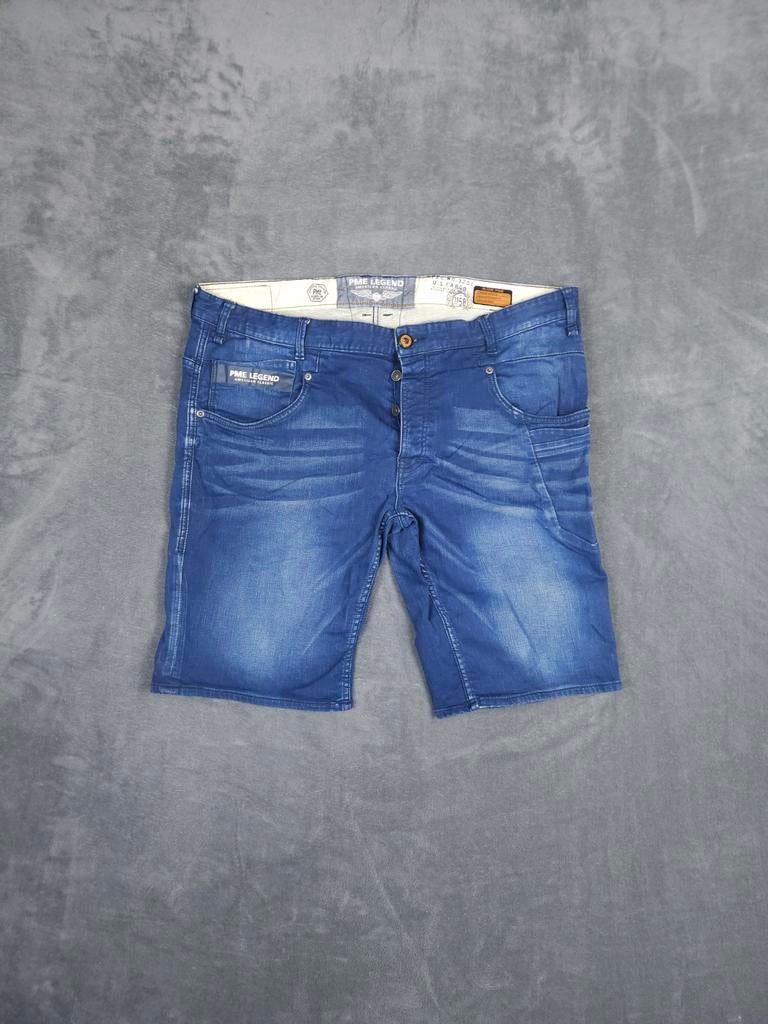 Pme Legend Korte Broek W40 Shorts Regular Straight Fit, Blauw, ., Ophalen of Verzenden, Zo goed als nieuw